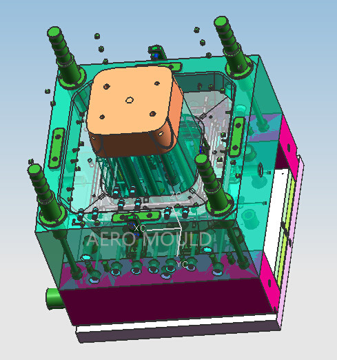 garbage bin mould maker