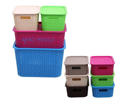 plastic rattan box mould maker