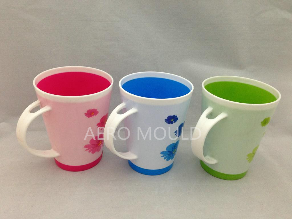 double color mug mould